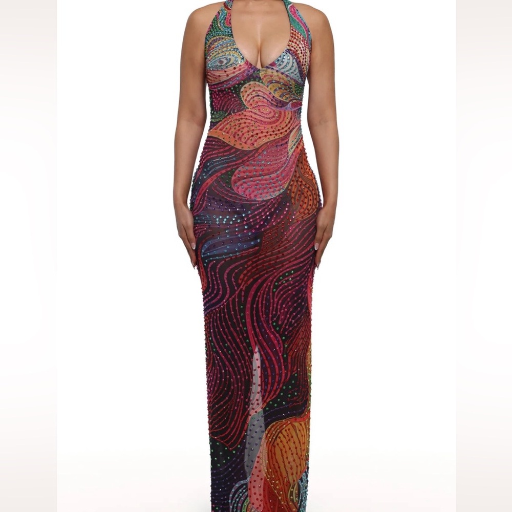 MIRAGE MULTI-COLORED MAXI